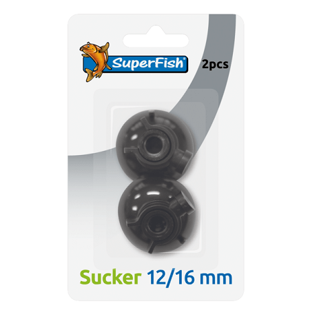 SuperFish Zuignap 12/16 mm 2 st.