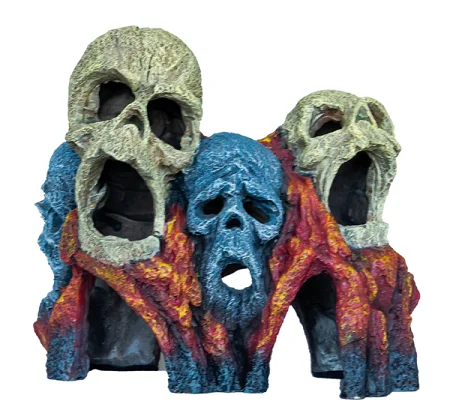 SuperFish Deco Tiki Skull